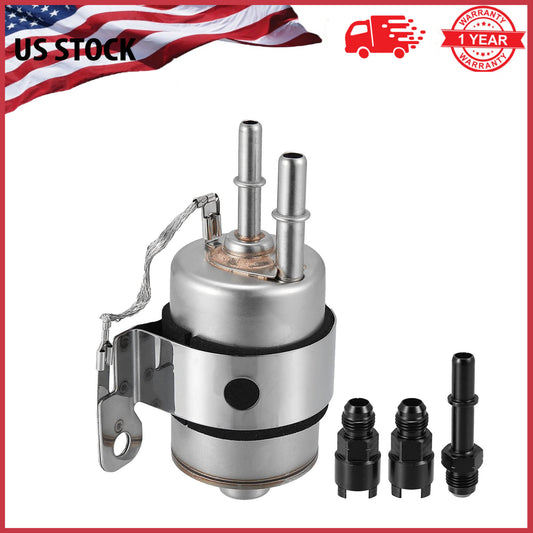 Fuel filter pressure regulator/filter + 6AN connector for C5 for Corvette , for LS exchange