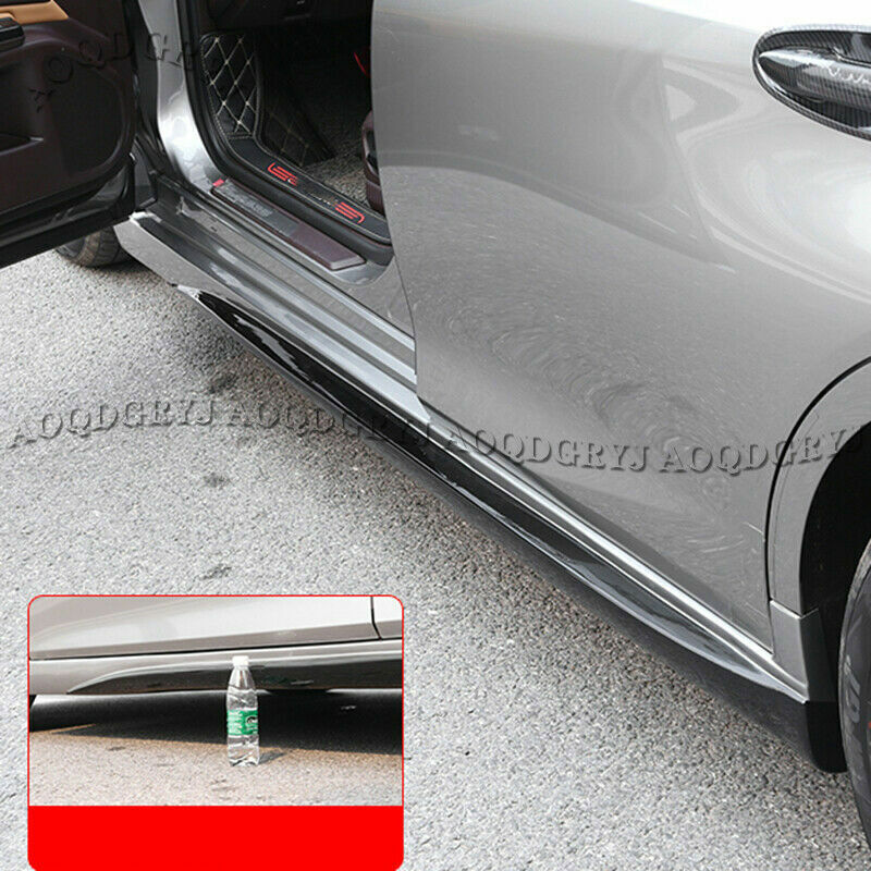 Unpainted Side Skirts Extensions spoiler Guard for Lexus ES250/300h/350 2019-22