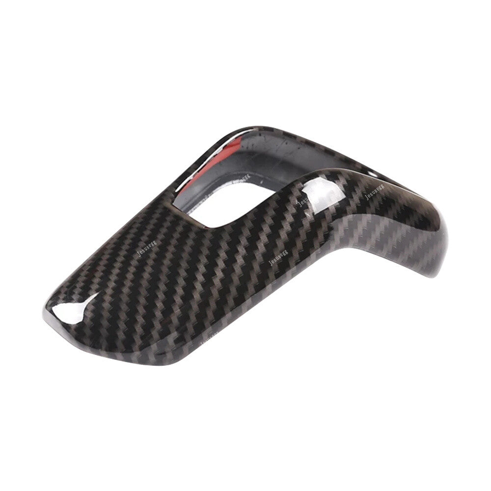 Carbon Fiber Gear Shift Knob Trim Head Cover for Land Rover Range Sport 2018-20 Q