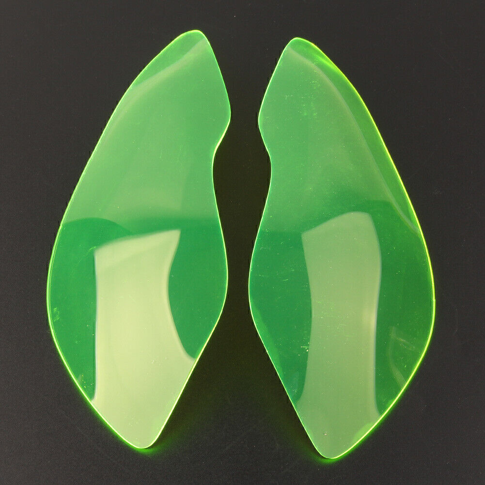 Headlight Cover Shield Lens Protector Green for KAWASAKI ZX-636R ZX-6R 2009-2018 Q