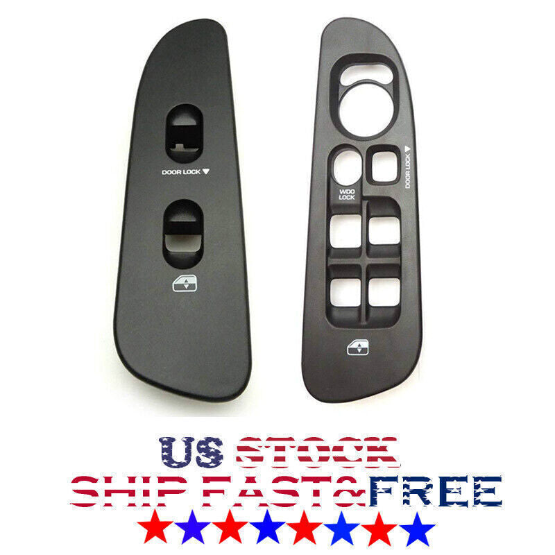 2003 - 2010 for Dodge for Ram 1500 Front Driver and Passenger Window Switch Bezels - v