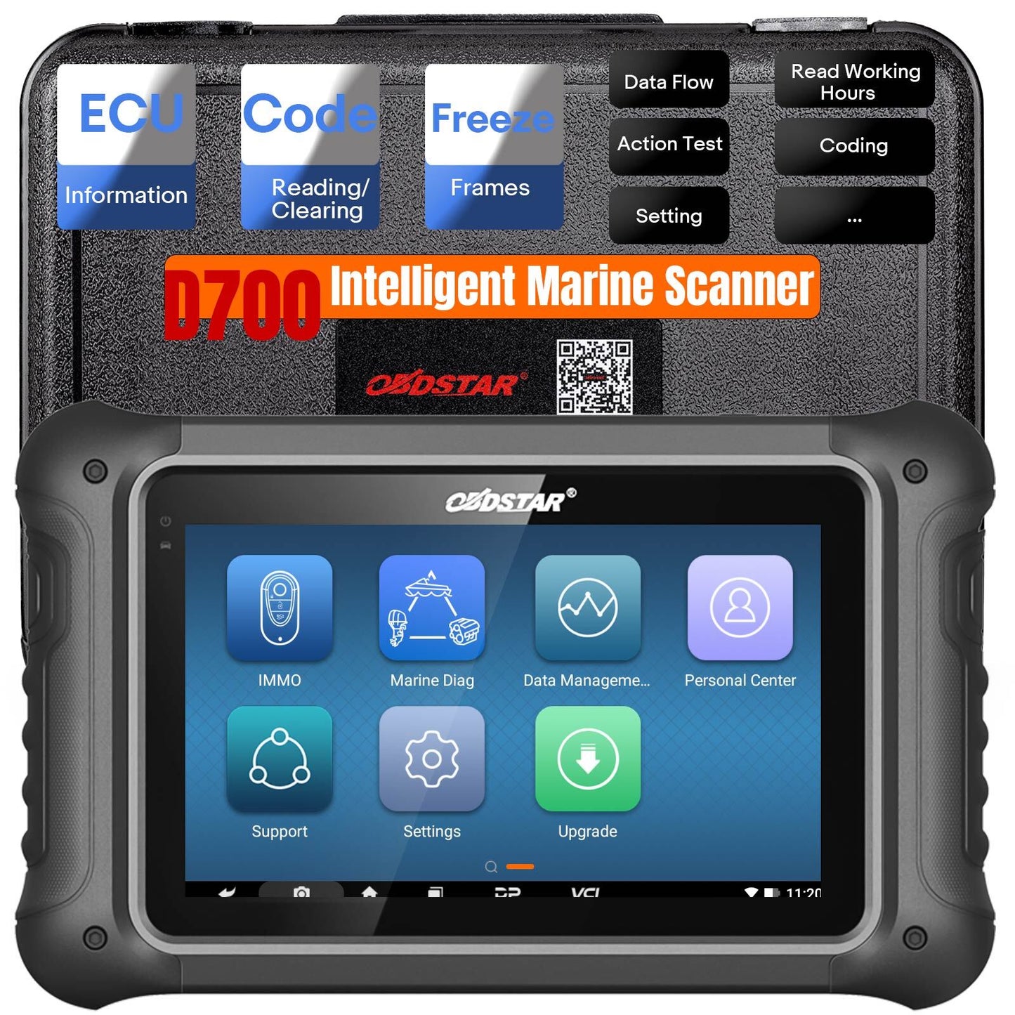 OBDSTAR D700 B for Mercury Outboard Marine Diagnostic Scan for HONDA for YAMAHA for SUZUKI