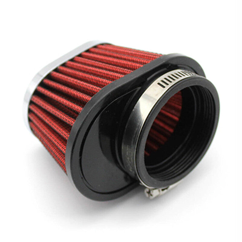 1-piece 60mm motorcycle intake filter kit, carburetor pod cleaner, oval tube - n