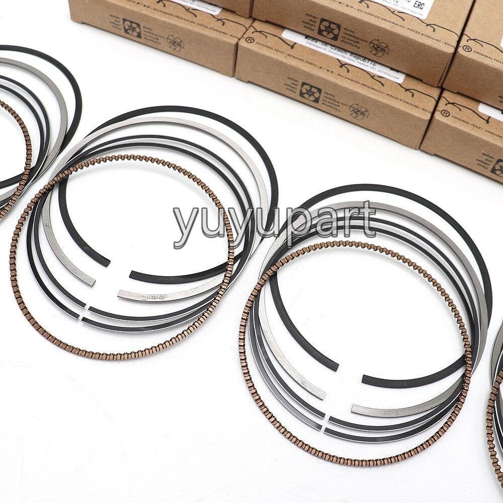New 6-piece Piston Ring Kit for Passat CC Touareg for Cayenne 3.6L VR6
