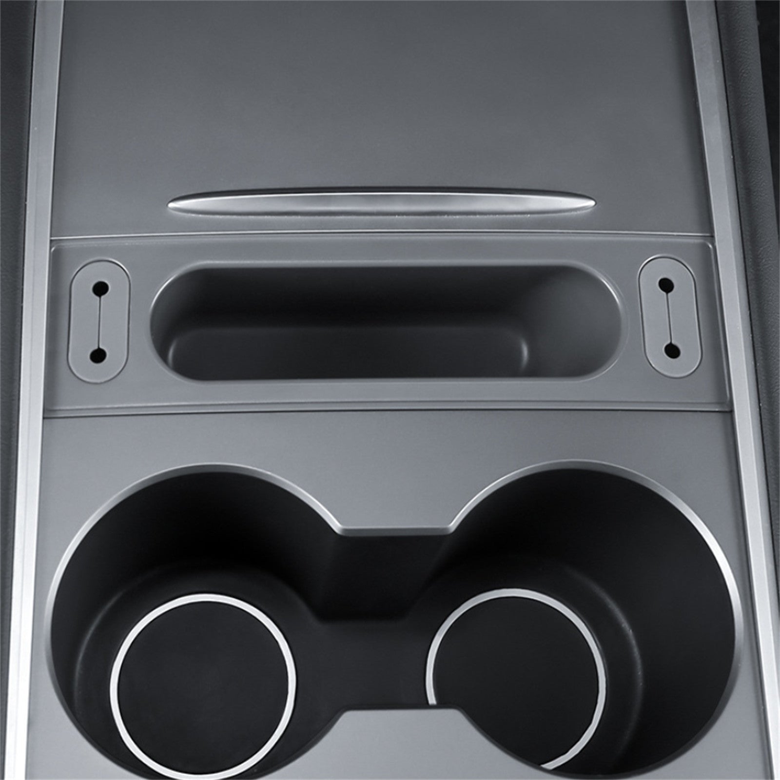 Gray ABS armrest storage box repair parts suitable for Model 3/YA- n