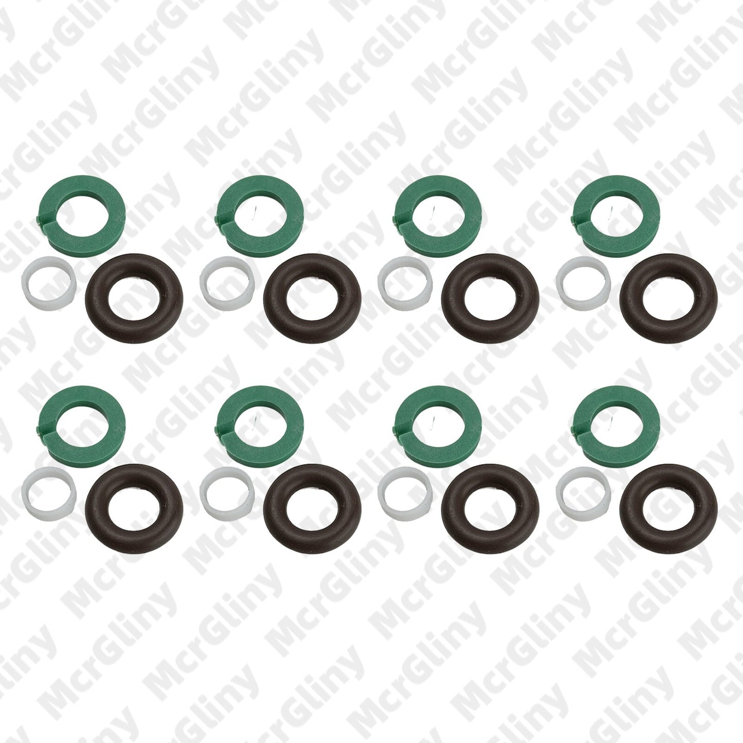 8-piece fuel injector O-ring seal repair kit for Audi for A8 S7 RS4 RS7 #06E998907B- n