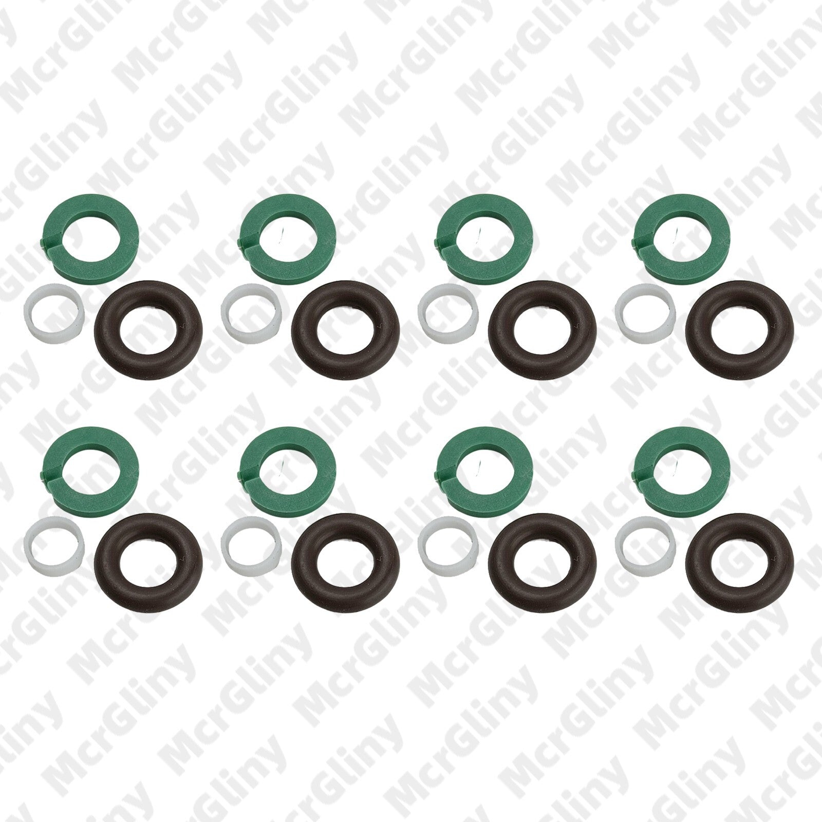8-piece fuel injector O-ring seal repair kit for Audi for A8 S7 RS4 RS7 #06E998907B- n