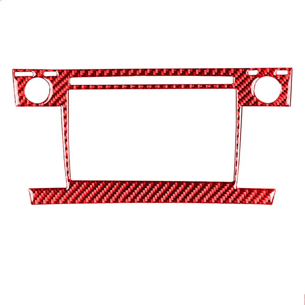 Red Navigation Display Frame Panel Trim Cover for Toyota Prius 2012-2015 Type A