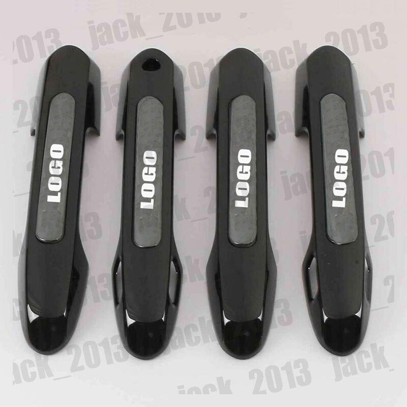 Exterior Accessories for Toyota RAV4 2019-23 Glossy BlacK Door Handle Cover Trim