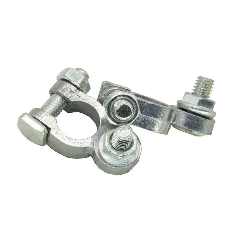 2pcs Car and Boat Battery Terminal Cable End Connector Clip Negative and Positive Kit n