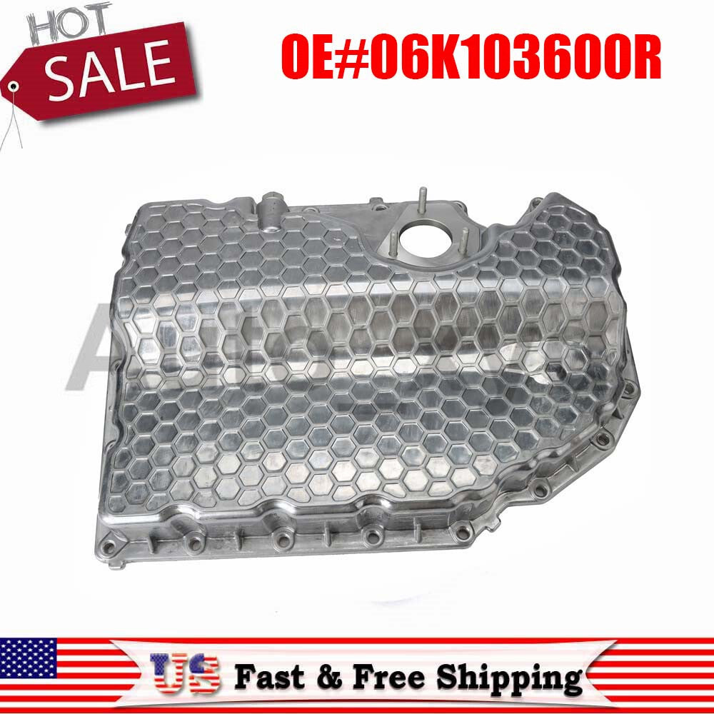 1X NEW 06K103600R Lower Engine Oil Pan Aluminium for VW A3 Quattro TT for Golf for Audi Q