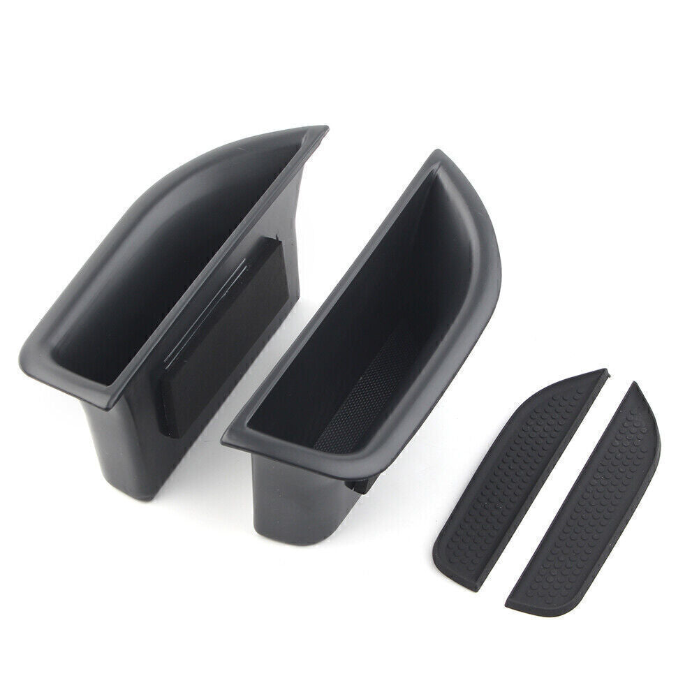Rear door handle armrest storage box tray box kit - n