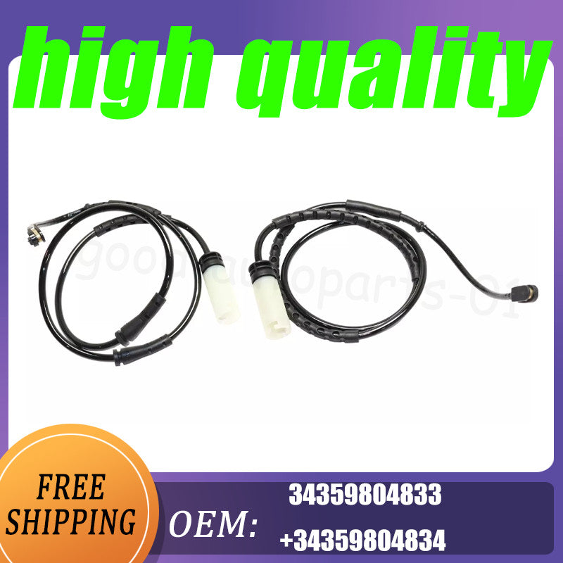 Brake pad sensor 2-piece set, front and rear, for Mini Cooper , Paceman, and Countryman (one pair)