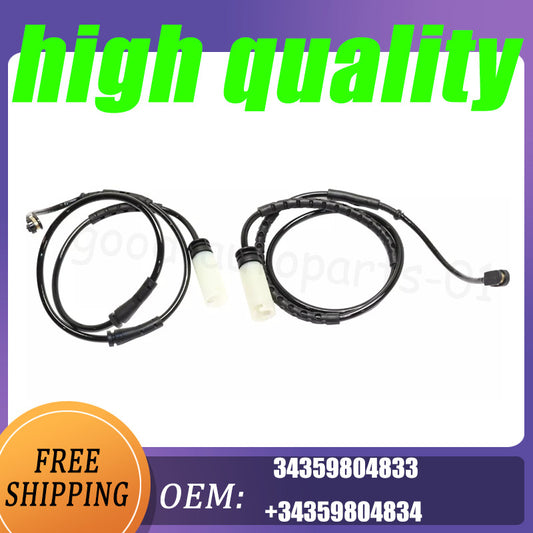 Brake pad sensor 2-piece set, front and rear, for Mini Cooper , Paceman, and Countryman (one pair)