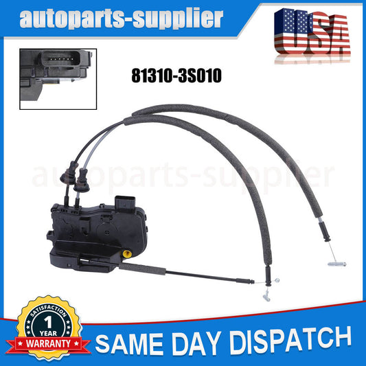 Door lock latch actuator for 2011-2015 for Hyundai Sonata front left (LH) driver's side.