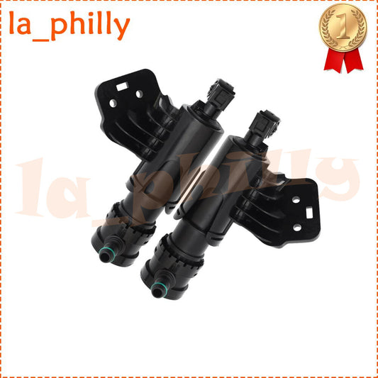 Pair NEW Right + Left Headlight Washer Jet Nozzle for SPORTAGE 2016 17 18 19
