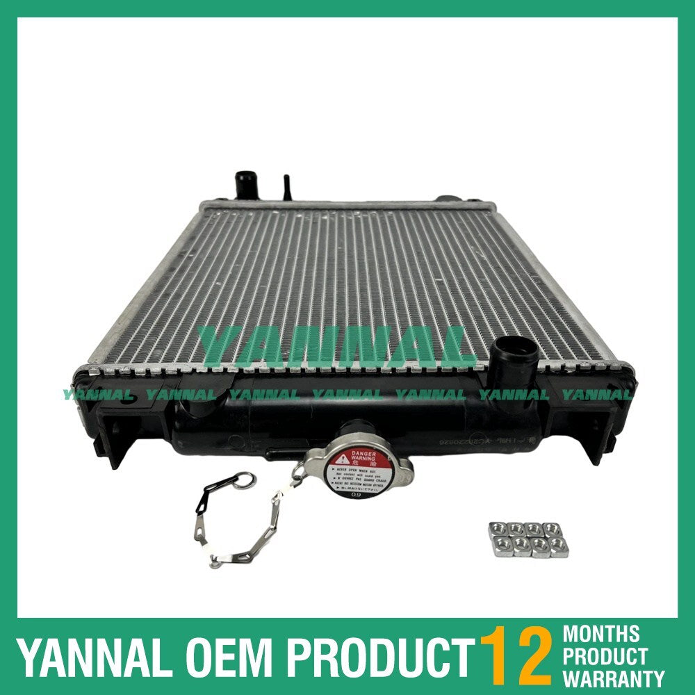 Aluminum core radiator suitable for Kubota U25S and U25-3S excavators RB411-42300