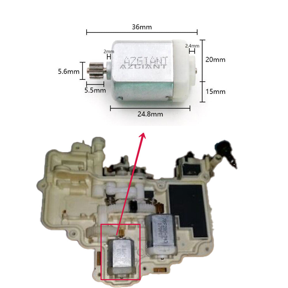 Car Door Lock Actuator Motor for 2008-2015 for Skoda Superb II 2010-2015 for Seat Ibiza