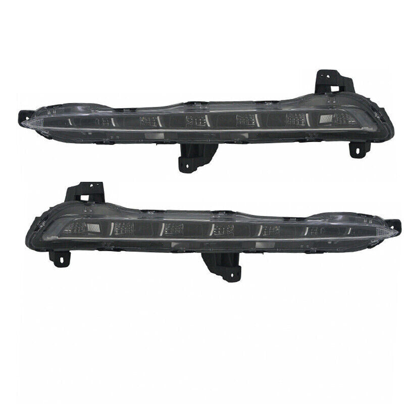 Pair LED Fog Light Daytime running light for Hyundai Sonata 2015-2017