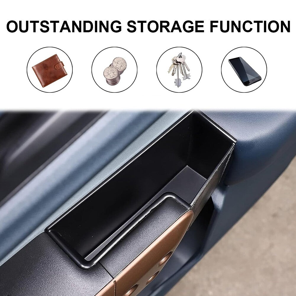 Car Front Door Storage Box for Ford Maverick 2022-2024 Left/Right OrganizerTray