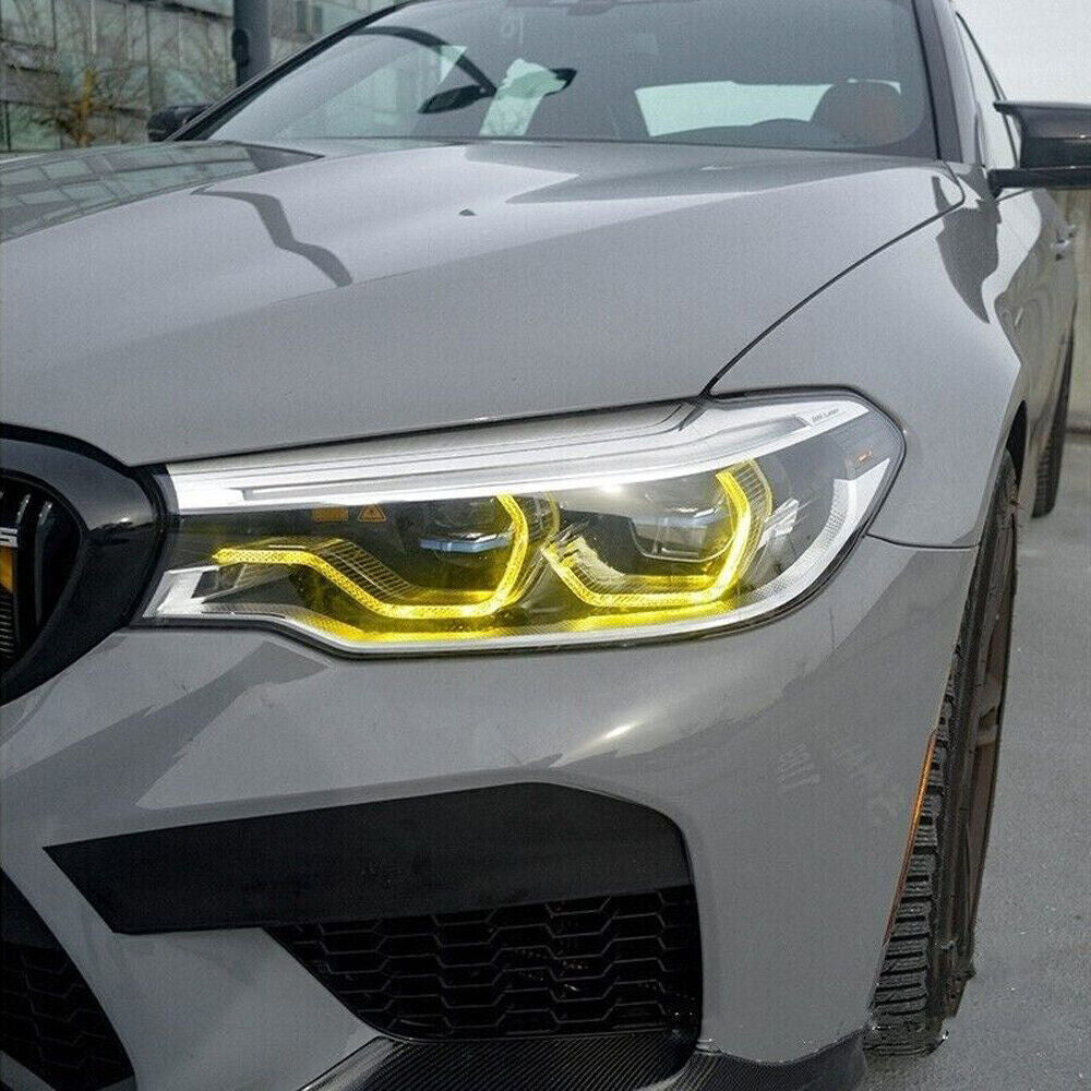 Yellow DRL LED Boards For 17- for BMW G30 530i 540i F90 M5 Daytime Running Lights