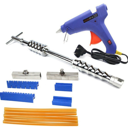 Sliding Hammer Adhesive Blue Glue Tabs, Car Paintless Dent Repair Tool Kit v