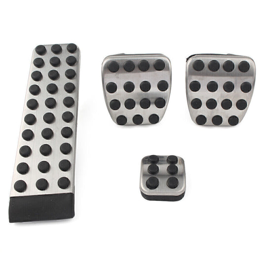 Gear Gas Throttle Brake Pedal Cover for Mercedes Benz SL/SLK Class 2004-2011 05 Q