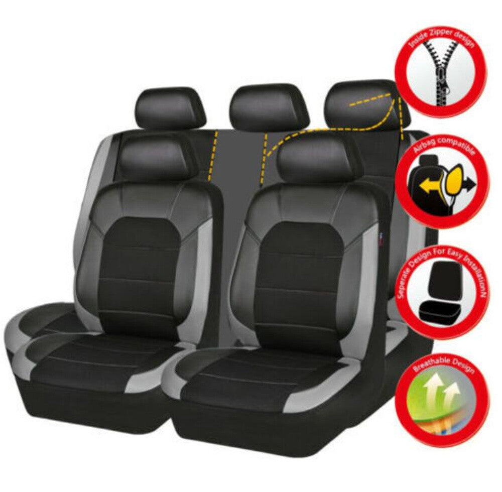 Car for Seat Covers Protectors Full Set Front Rear Accessories Fit for Toyota for Camry