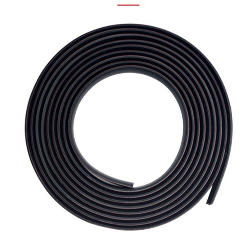 Car Rubber Seal Strip T Shaped Trim Weatherstrip Roof Windshield Protector Mat