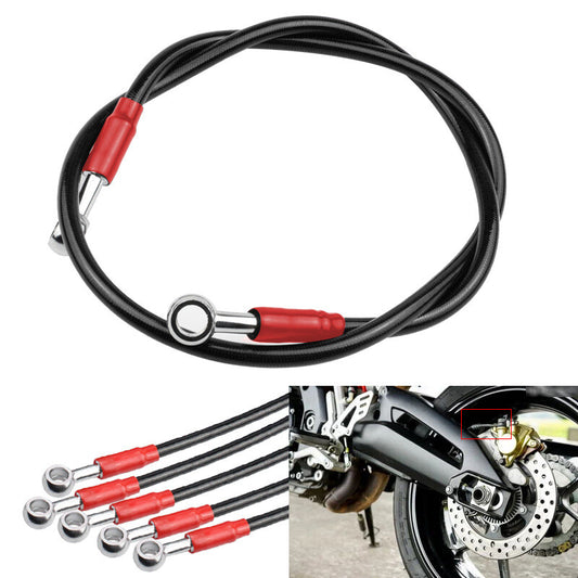 US STOCK 120cm Motorcycle Bike Hydraulic Brake Oil Hose Line Pipe Fitting ¡Á1 v