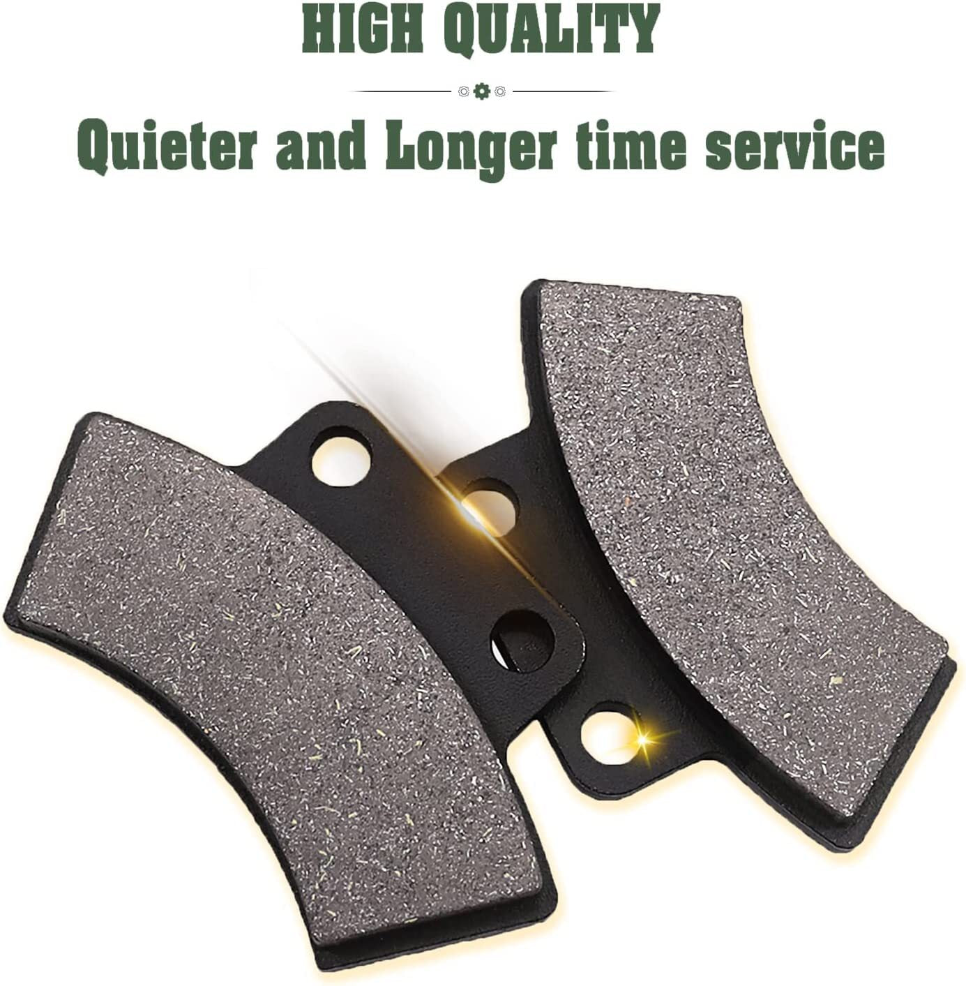 Brake Pads for Scrambler 400L 500 4x4 Magnum 425 Xpress 400 300 Trail Blazer 250
