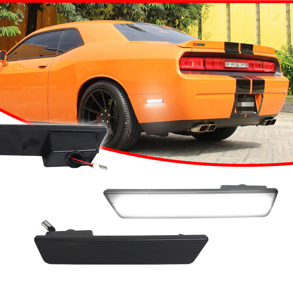 White rear marker LED light suitable for 08-14 for Dodge for Challenger /11-14 charger- v
