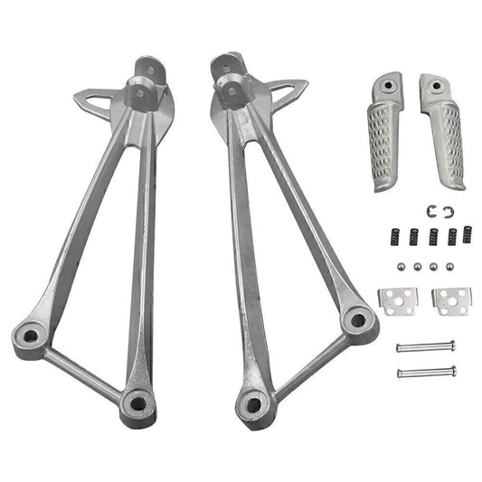 Rear Passenger Footrest Foot Pegs Bracket Fit for KAWASAKI 08-10 ZX10R 09-11 ZX6R Q