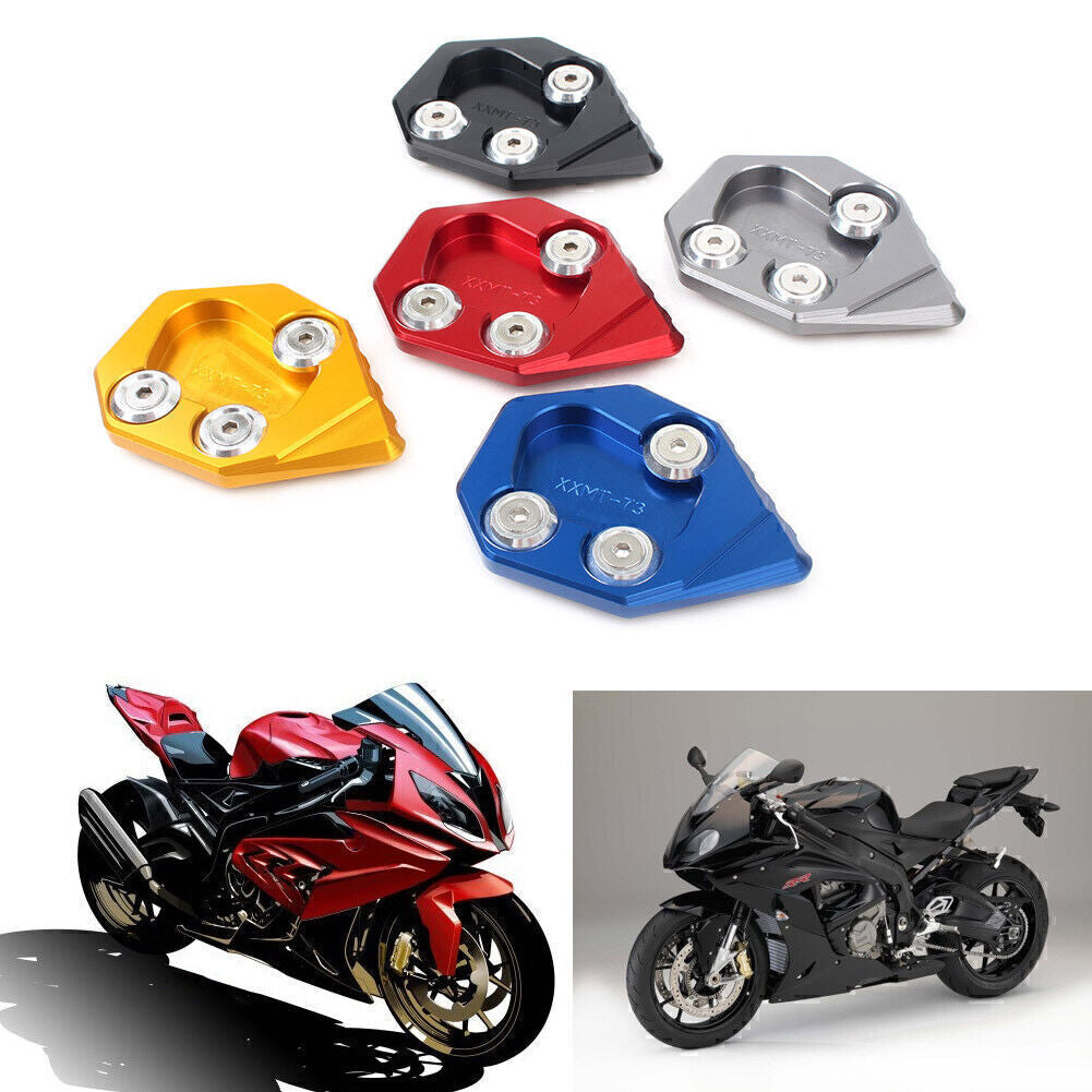 for BMW S1000RR 2015-2021 Sidestand Kickstand Extension Side Stand Plate Pad Q