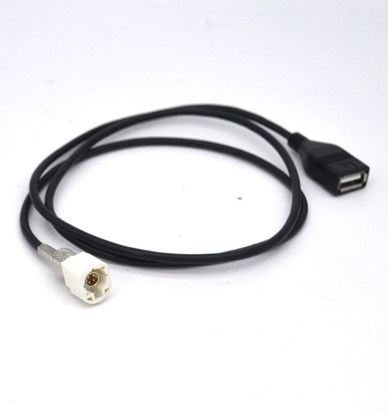 Retrofit FAKRA HSD USB LVDS 1m Cable adaptor for 3 5 E90 E91 E92 E93 E60 E61 v
