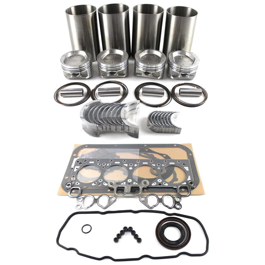 8-piece piston ring set, mast 97 mm, suitable for C55, ML55, SLK55, AMG M113 V8 5.4 5.5L. 17660 B
