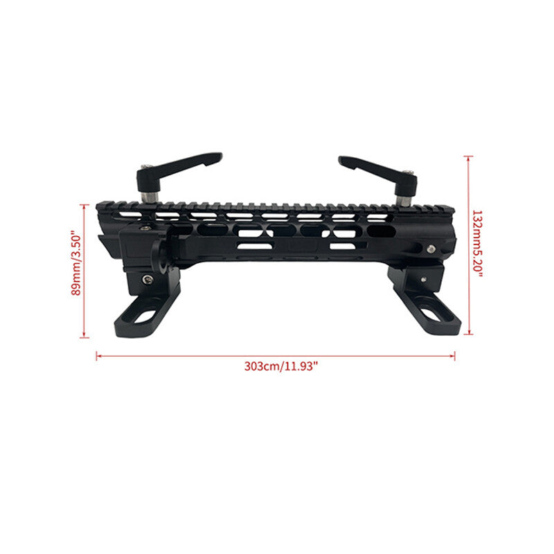 1Flagpole Holder Antenna & Flag Mount Bracket for Jeep for Wrangler JK JKU JL JLU