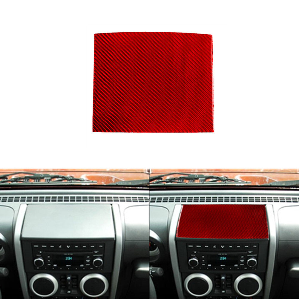 8X Red Carbon Fiber Front Air Vent Frame Cover Trim For Matrix 2009-2014 v