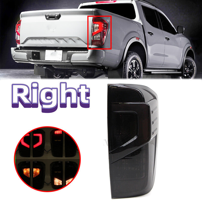 Right Smoke LED Rear Brake TailLight Assembly for Nissan NP300 Navara 2015-2023