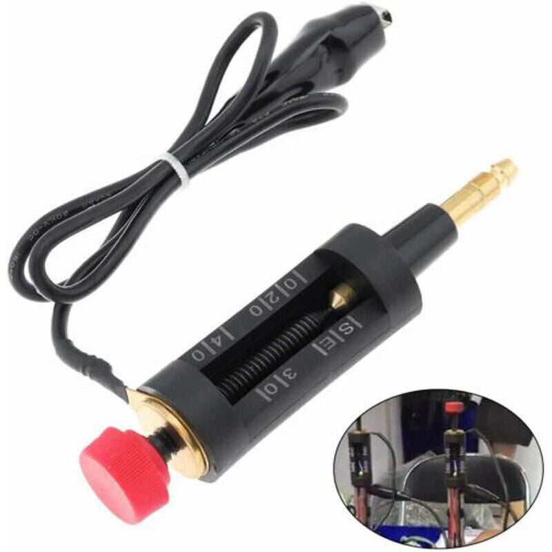 Spark plug tester, coil plug ignition spark circuit tester, automotive diagnostics. n