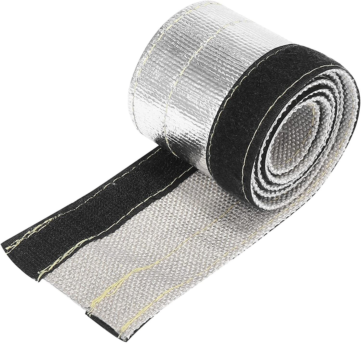 Heat Shroud Sleeve Aluminized Sleving 3/4-inch Fuel Line Heat Shield for Intake