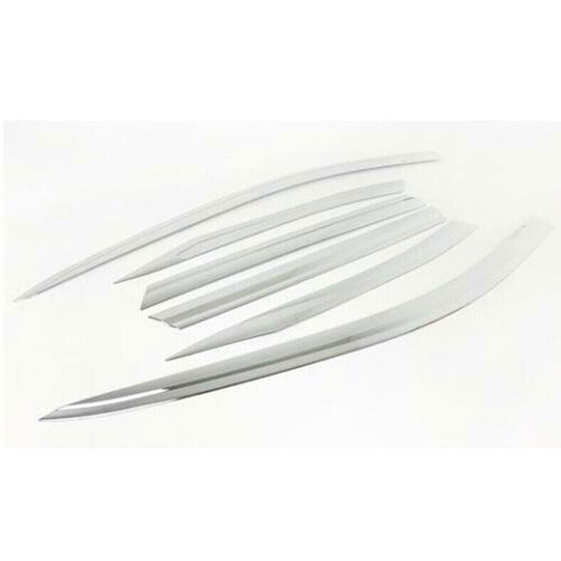 Chrome Door Visor Vent Shade Rain Window Guard 6pcs 2023 for Hyundai for Tucson B n