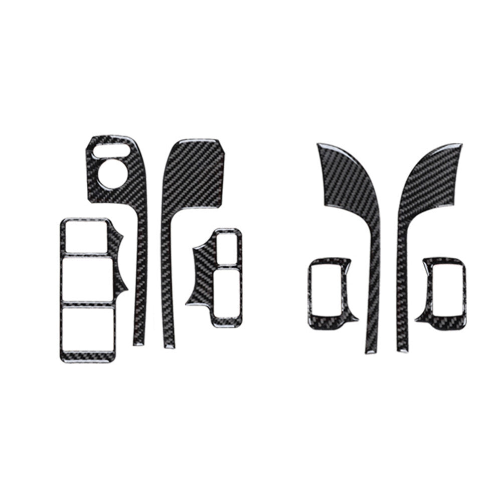 Carbon Fiber Climate Control Outer Cover Trim For Sonic 2012-2016 v