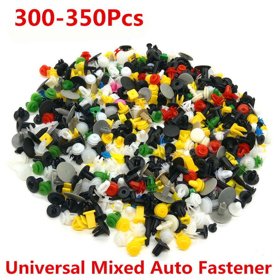 1000Pcs Mixed Car Body Push Pin Rivet Retainer Trim Moulding Clips Set US Stock