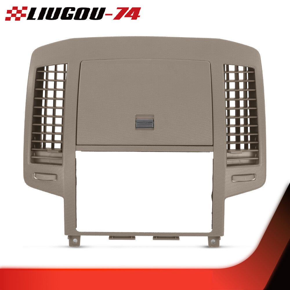 Suitable for 05-06 for Nissan Altima Center Dash radio surround bezel storage Cubby brown