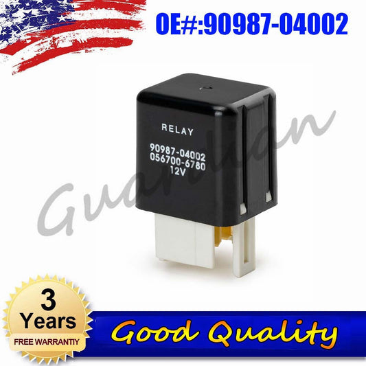 Relay 90987-04002 is suitable for Lexus RX330, LX470, LS400, GS400, ES250, for Toyota RAV4, and Highlander.