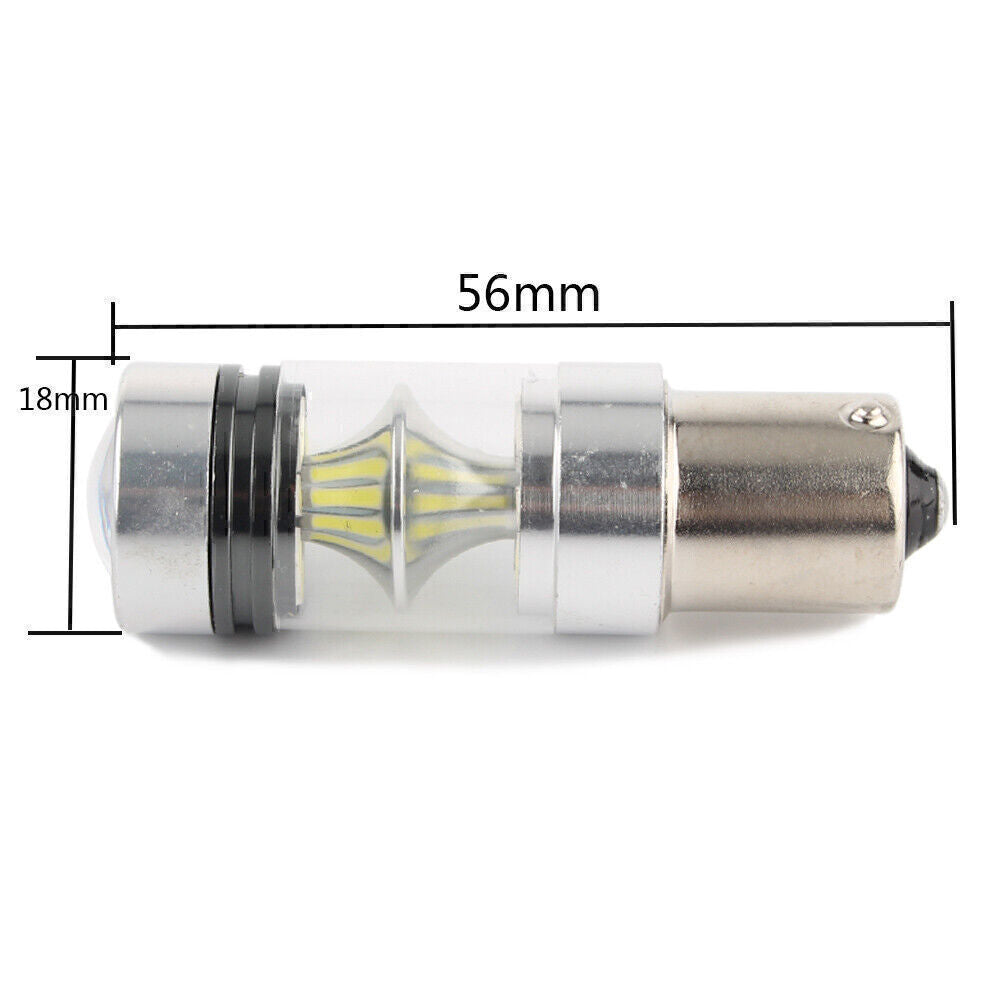 1 x New XBD 100W 1156 S25 P21W BA15S LED Backup Light Car Reverse Bulb Lamp