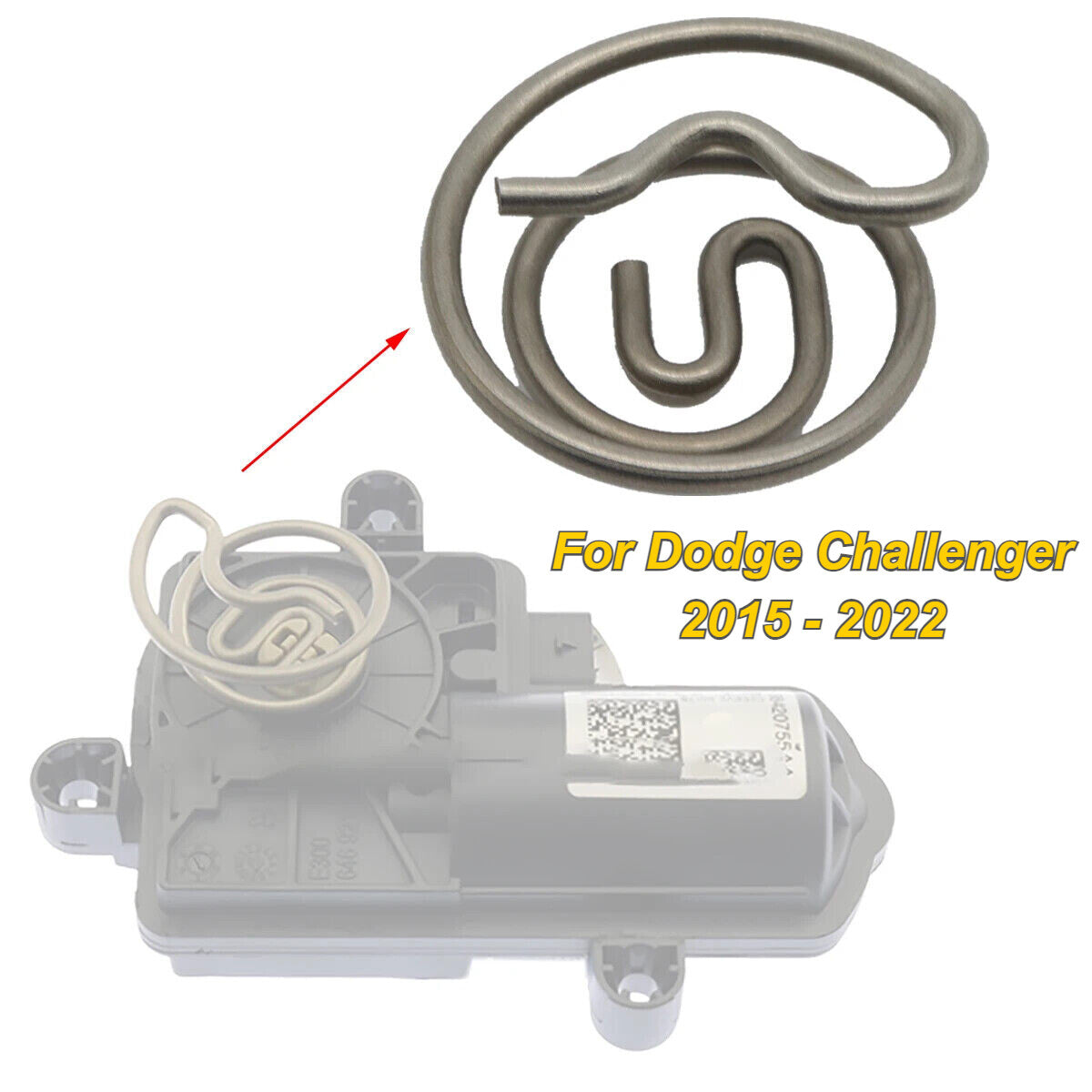 Electronic Exhaust Flap Actuator Control Valve Spring for Dodge for Challenger 15-22
