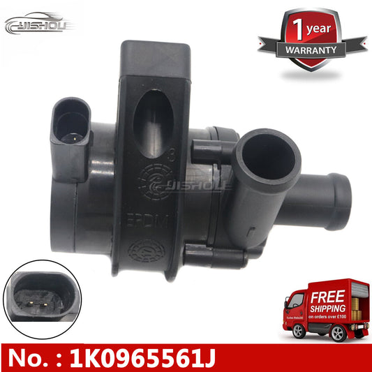 The new 1K0965561J auxiliary cooling water pump is suitable for Volkswagen for Jetta , for Golf , for Passat , and for Audi A3.