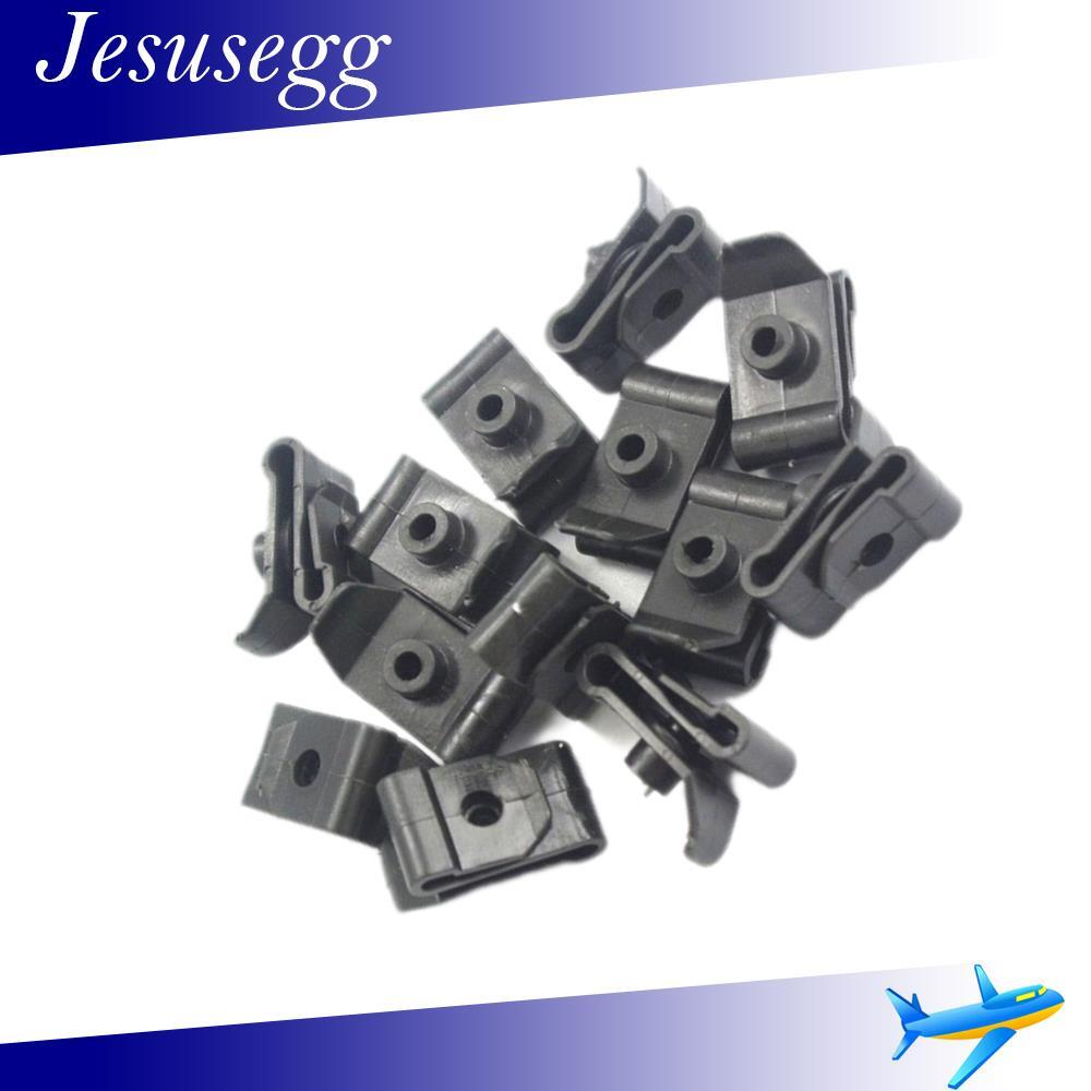 30Pcs Bumper Fender Retainer Clips Screw Black 90467-05114 For RAV4 for Camry IS300